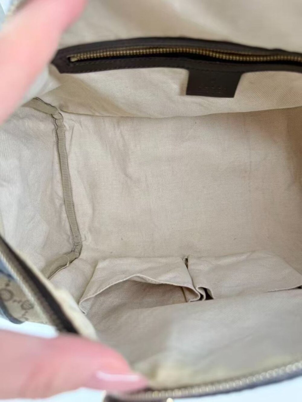 Gucci vintage gg canvas web boston bag - Picture 12 of 13